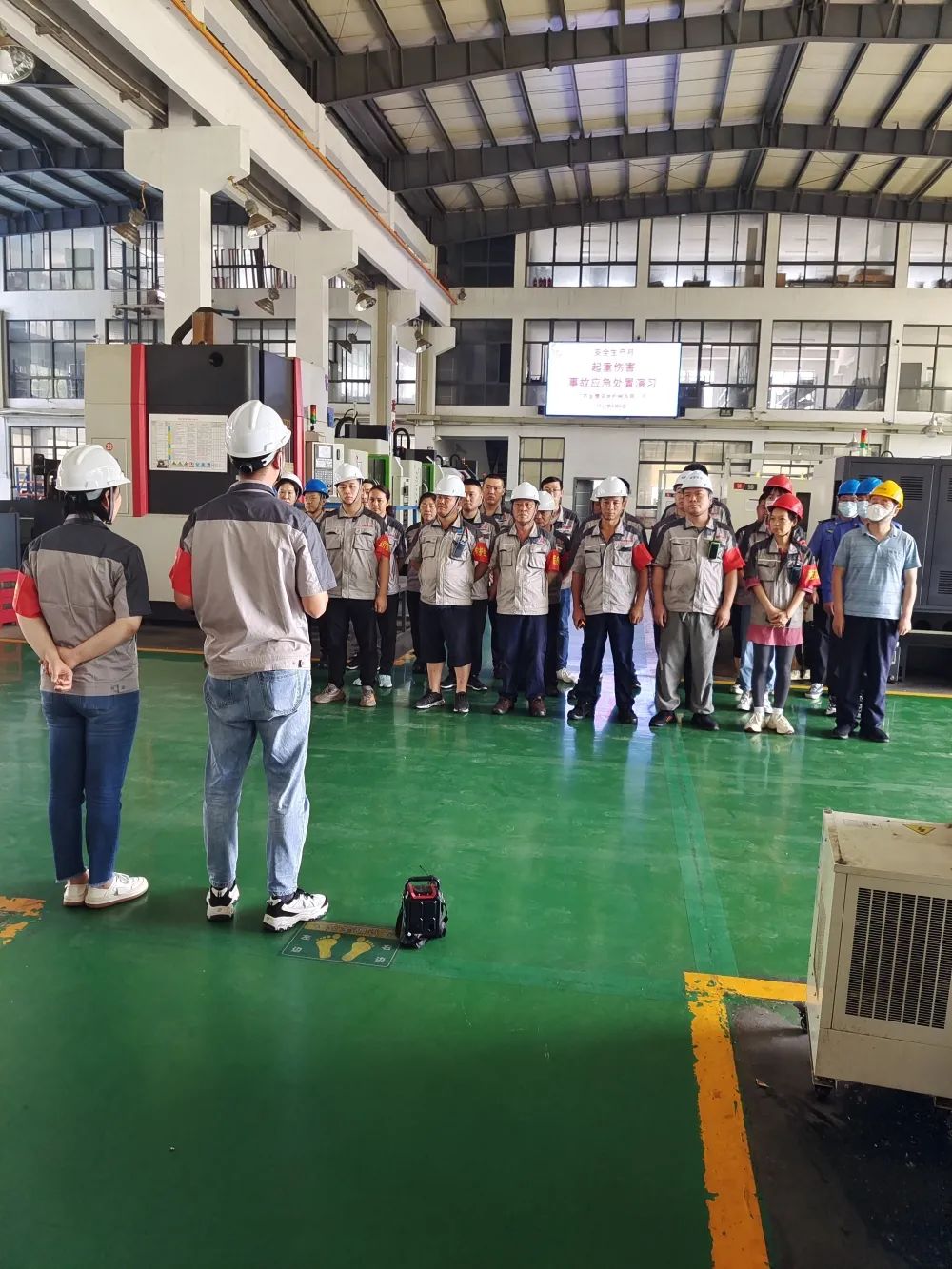 江蘇金鷹流體機械 | 安全生產月，我們在行動！